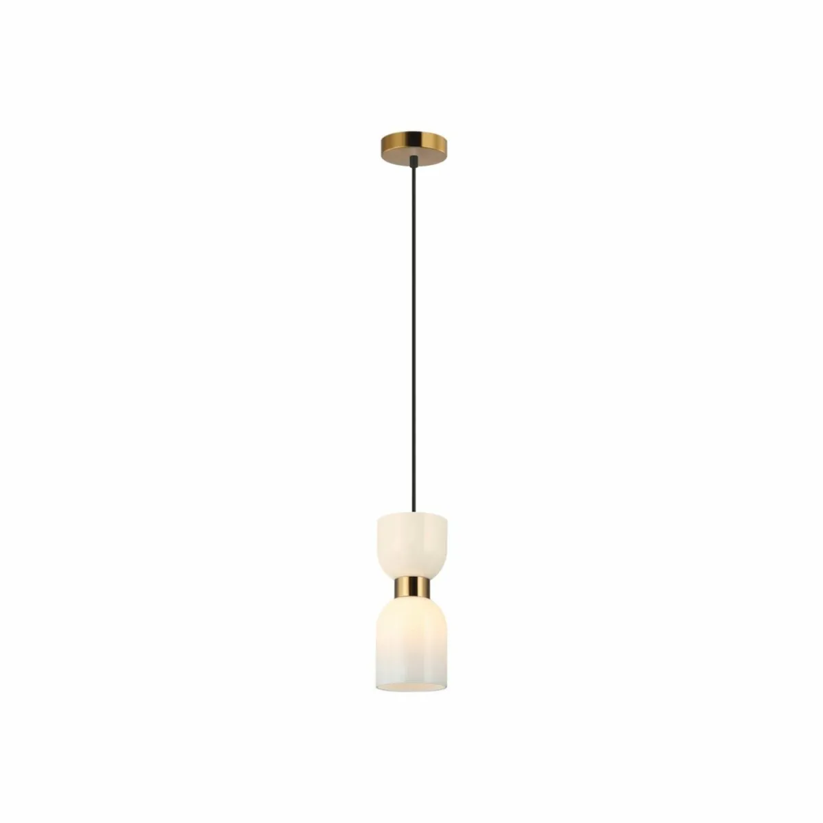 suspension_memory_verre_bronzeblanc_0.webp Online Viokef Suspension Memory, verre, bronze/blanc