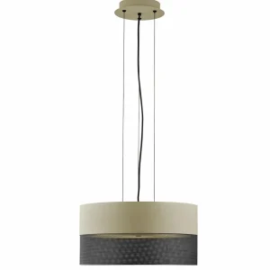 Hot HELL Suspension Mesh E27 Ø 50 cm, sable/noire