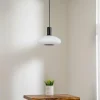 Flash Sale Euluna Suspension Milano, à une lampe, ovale, blanche