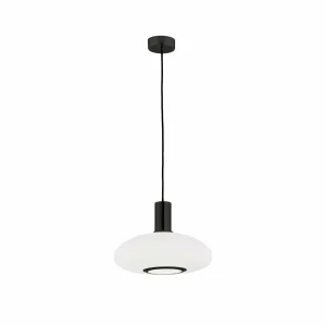 Flash Sale Euluna Suspension Milano, à une lampe, ovale, blanche