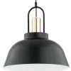 Fashion Alfa Suspension Mirave, noir / doré, Ø 39,5 cm, métal