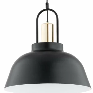Fashion Alfa Suspension Mirave, noir / doré, Ø 39,5 cm, métal