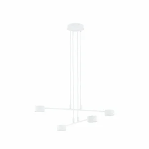 Best EMIBIG LIGHTING Suspension Modus 4, acier, à 4 lampes, GX 53, blanc
