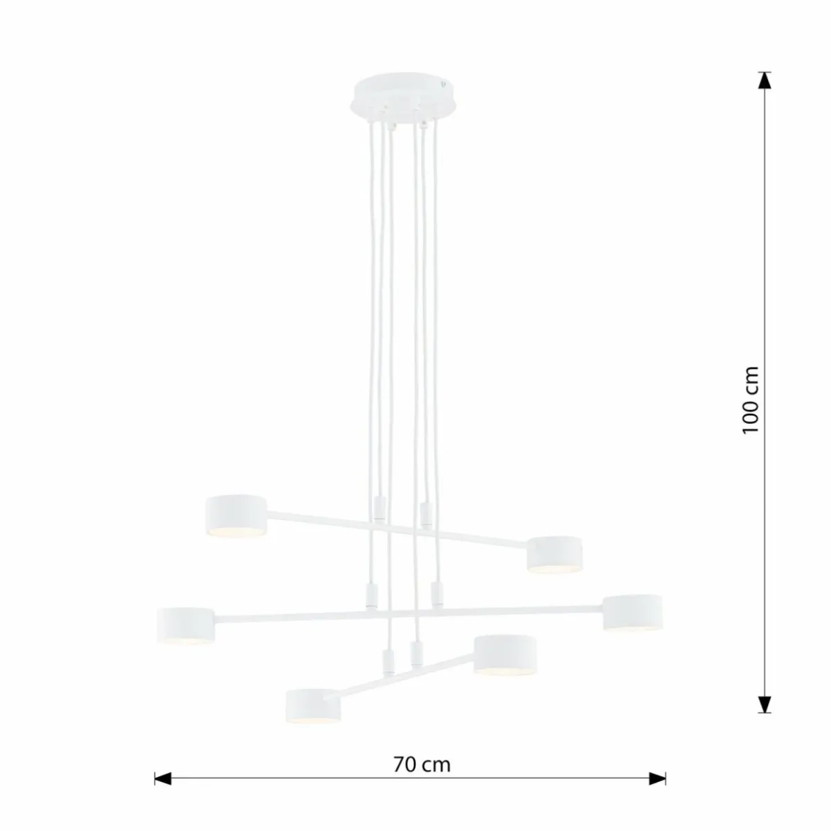 suspension_modus__acier___lampes_gx__blanc_3.webp Sale EMIBIG LIGHTING Suspension Modus 6, acier, à 6 lampes, GX 53, blanc