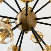 Discount Holländer Suspension Moltiplicatore à 18 lampes dorée/claire