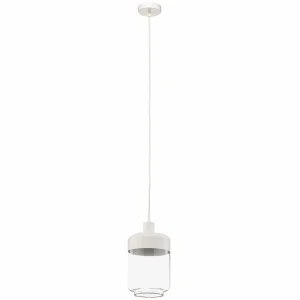 Cheap Solbika Lighting Suspension Monochrome Flash clair/blanc Ø 17cm