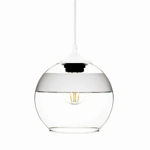Best Sale Solbika Lighting Suspension Monochrome Flash clair/blanc Ø 20cm