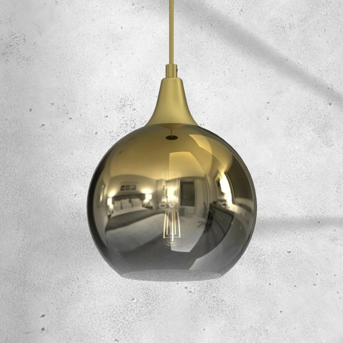 suspension_monte_en_verre___lampe_dore_2.webp Cheap Eko-Light Suspension Monte en verre, à 1 lampe, dorée
