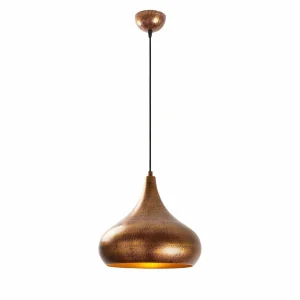 Cheap Opviq Suspension Muba 11550, laiton bruni, métal, Ø 26 cm