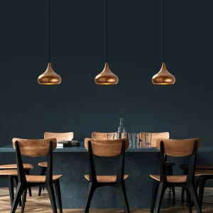 Cheap Opviq Suspension Muba 11550, laiton bruni, métal, Ø 26 cm