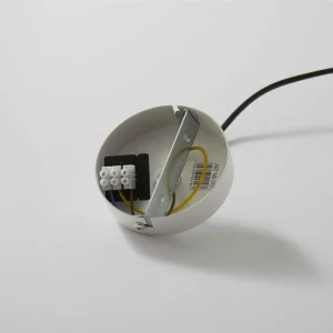 Clearance Luminex Suspension Muza à 1 lampe, blanche/dorée