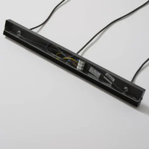 Online Luminex Suspension Muza à 3 lampes, noire/dorée