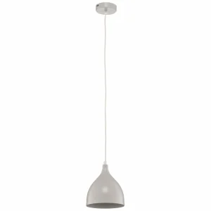 Online Luminex Suspension Nanu en métal gris clair, une lampe