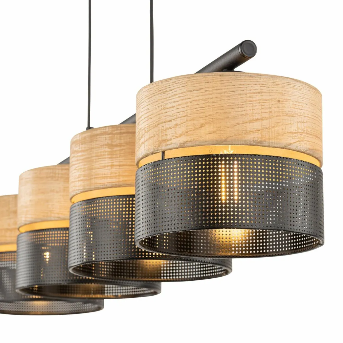 suspension_nicol_noirimitation_bois_x_cm____lampes_e_4.webp Shop TK Lighting Suspension Nicol, noir/imitation bois, 94x20 cm 4 à 4 lampes E27
