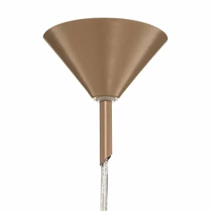 Flash Sale ALDEX Suspension Nohr, abat-jour verre, beige/claire