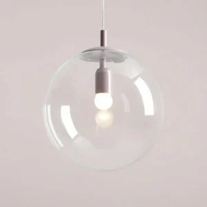 Flash Sale ALDEX Suspension Nohr abat-jour verre, lilas/claire