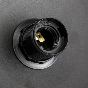 Flash Sale SOLLUX LIGHTING Suspension North en bois naturel, abat-jour noir