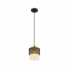 Best Sale Globo Suspension Olga, Ø 18 cm, noir, métal/verre
