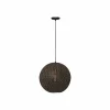 Cheap Freelight Suspension Oronero, Ø 30 cm, noir/or, métal