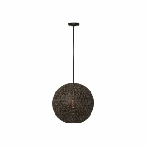 Cheap Freelight Suspension Oronero, Ø 30 cm, noir/or, métal