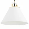 Best Sale Euluna Suspension Orte, Ø 28cm, à 1 lampe, blanc