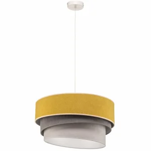 Online Duolla Suspension Pastell Trio jaune/gris/gris clair