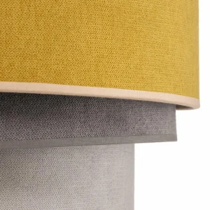 Online Duolla Suspension Pastell Trio jaune/gris/gris clair