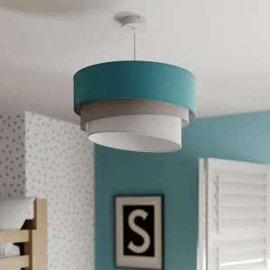 Online Duolla Suspension Pastell Trio turquoise/gris/gris clair