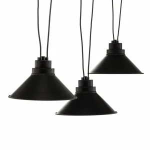 Hot Nowodvorski Lighting Suspension Perm III noir, montage variable