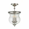 Discount FEISS Suspension Pickering Lane à 3 lampes, nickel poli