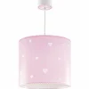 Clearance Dalber Suspension pour chambre d'enfant rose Sweet dreams