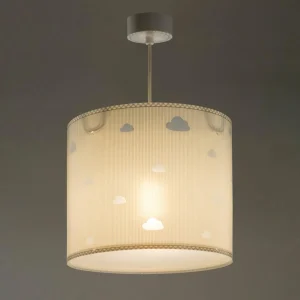 New Dalber Suspension pour enfant Sweet Dreams, gris, nuages