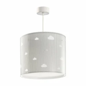 New Dalber Suspension pour enfant Sweet Dreams, gris, nuages