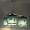 Hot Dalber Suspension pour enfants Planets, à 3 lampes