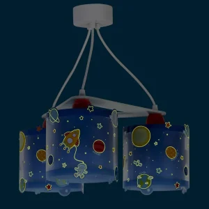 Hot Dalber Suspension pour enfants Planets, à 3 lampes