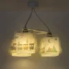 Clearance Dalber Suspension pour enfants The Night Train, 3 lampes