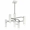 Shop Metallux Suspension Raster, à 5 lampes, nickel mat/blanche
