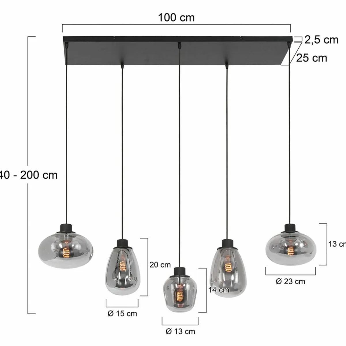 suspension_reflexion___lampes_xcm_1.webp Cheap Steinhauer Suspension Reflexion, à 5 lampes 100x30 cm
