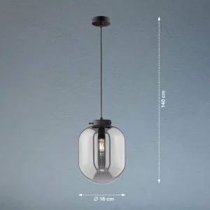 Hot FISCHER & HONSEL Suspension Regi, à une lampe, Ø 18 cm