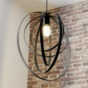 Cheap Luminex Suspension Ringo à 1 lampe, noire