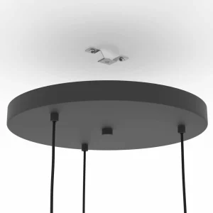 Cheap EGLO Suspension Romazzina, Ø 46 cm, noir, 3 lampes, acier