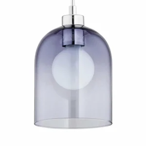 Fashion Euluna Suspension Rona, une lampe, gris fumée