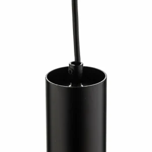 Discount Luminex Suspension Rondo noire/dorée, à une lampe