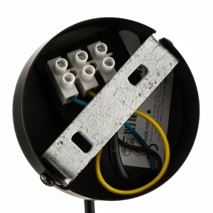 Discount Luminex Suspension Rondo noire/dorée, à une lampe
