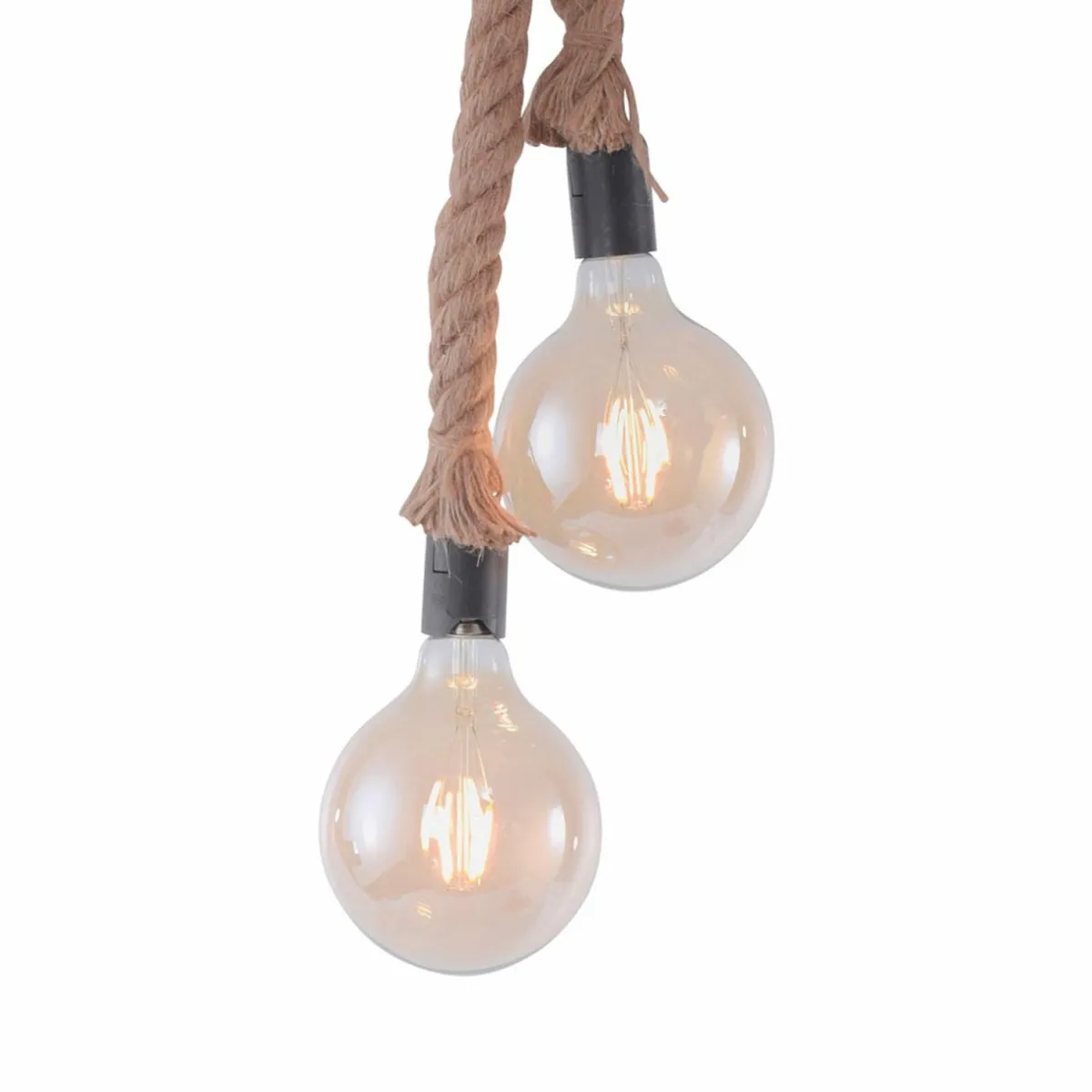 suspension_rope_avec_corde___lampes_0.webp Best Sale JUST LIGHT. Suspension Rope avec corde, à 2 lampes