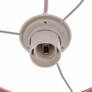 Sale Euluna Suspension Rosabelle, cône, rose, à 1 lampe