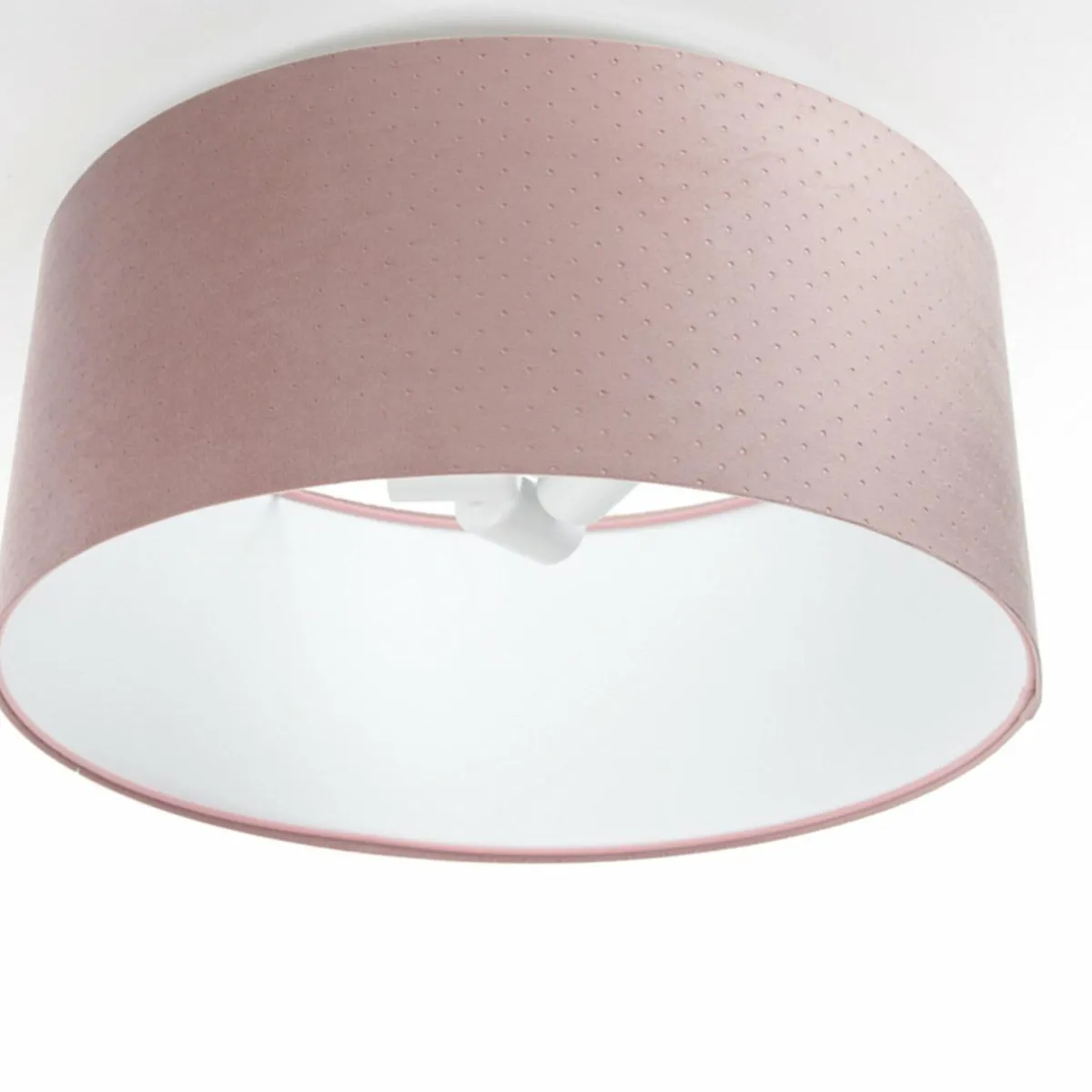 suspension_rosabelle_cylindre_rose__lampe__cm_5.webp Sale Euluna Suspension Rosabelle cylindre rose 1 lampe Ø 50 cm