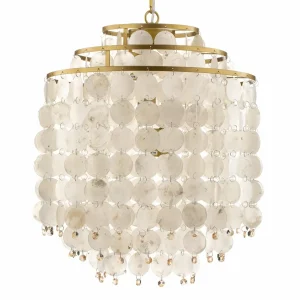 Best Sale ONLI Suspension Ruben avec abat-jour en disques de nacre