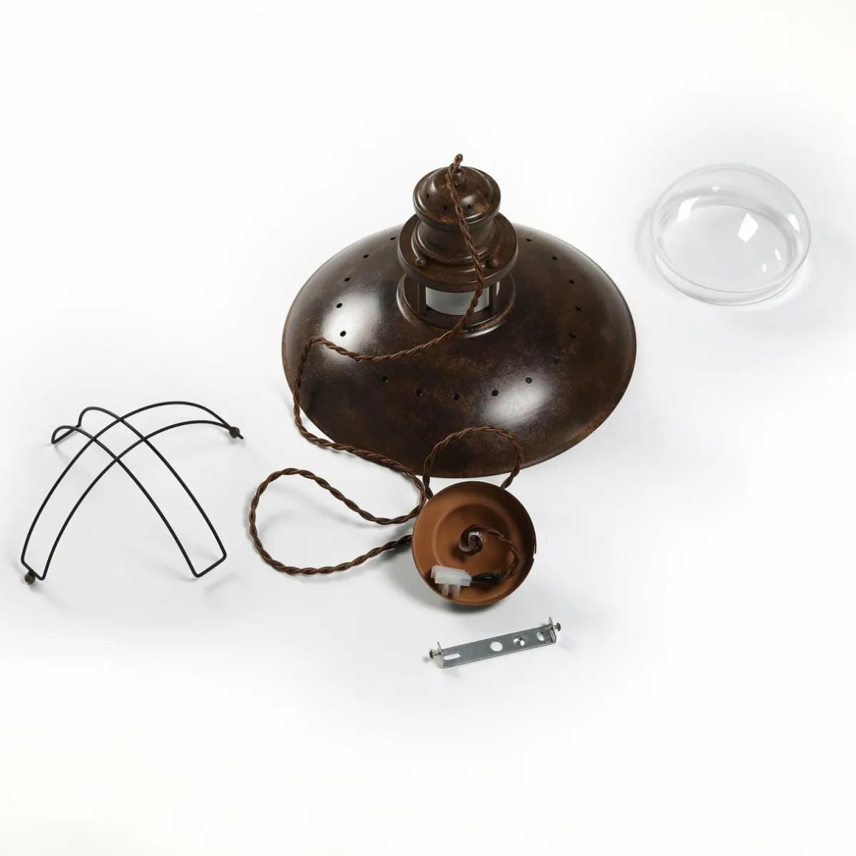 suspension_rustique_louisanne_en_brun_5.webp Hot Lindby Suspension rustique Louisanne en brun