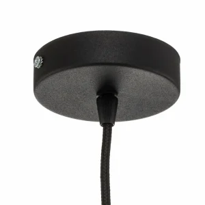 Sale Maco Design Suspension Salina tissu de soie bleu/or Ø 50cm